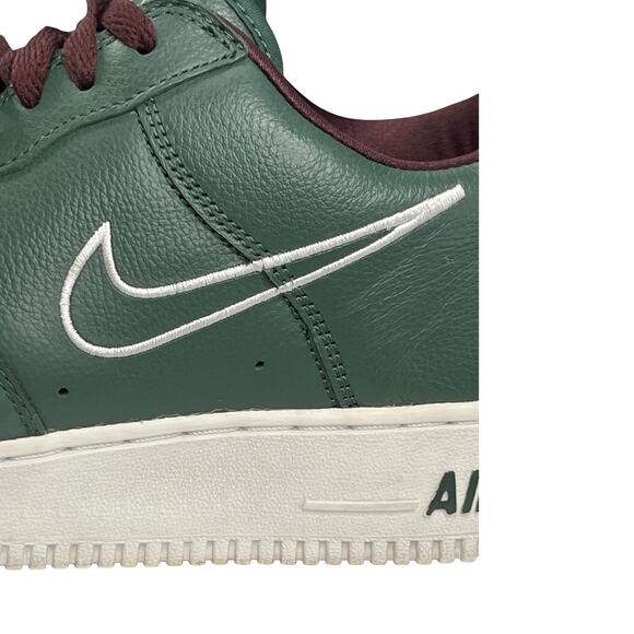 Nike Air Force 1 Low Retro Hong Kong 845053-300 Green Leather White Men’s 10.5 - Picture 12 of 13